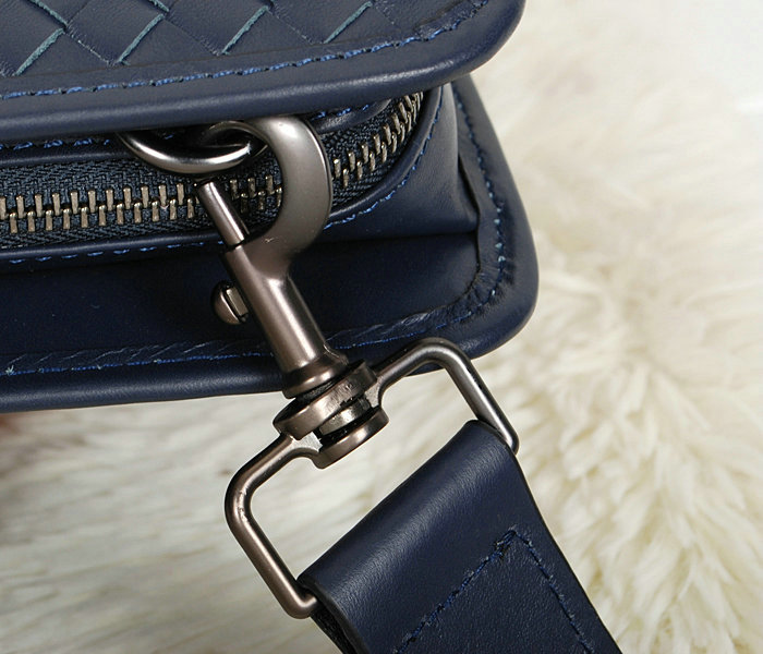 Bottega Veneta intrecciato VN briefcase 52227 blue - Click Image to Close